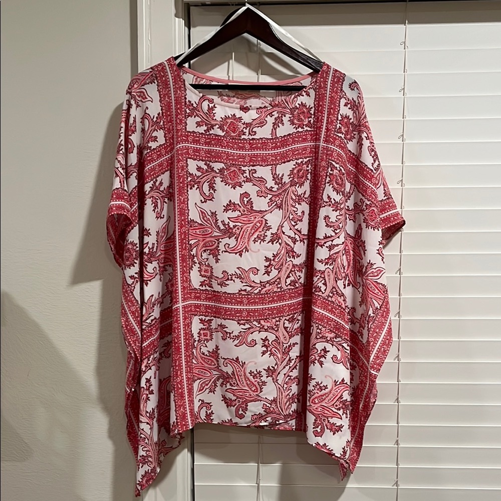 MICHAEL Michael Kors Pink Flutter Sleeve Blouse